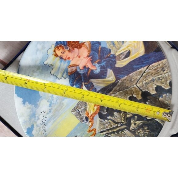 Vintage Longton Crown Pottery The Franklin's Tale Canterbury Tales Collectible - Picture 13 of 14